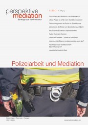 [Translate to Englisch:] Polizeiarbeit und Mediation